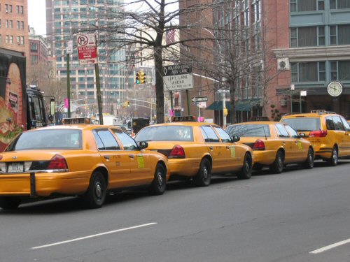 taxis jaunes