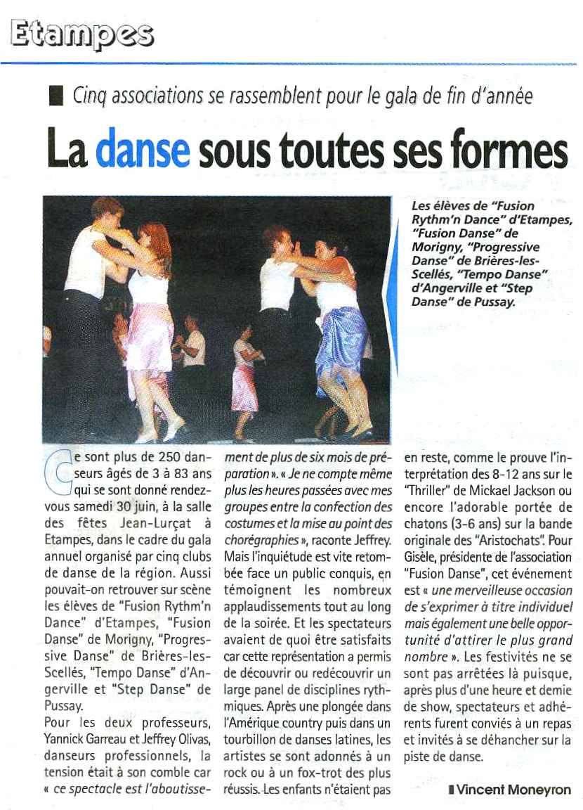 gala du 30 juin 2007